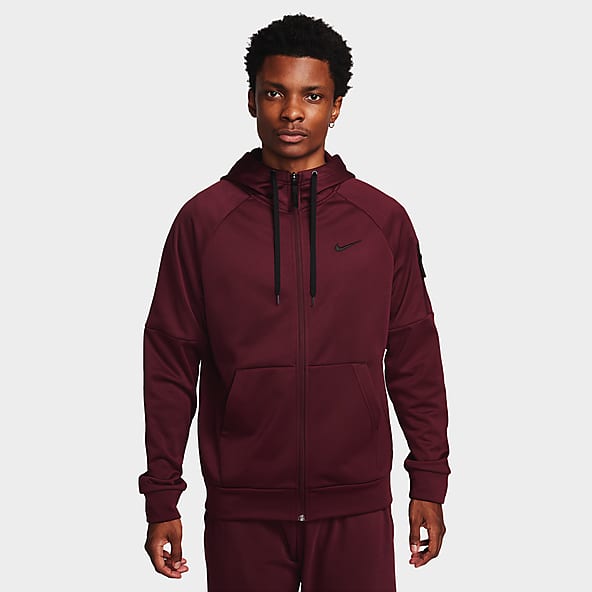 Mens dark red hoodie outlet